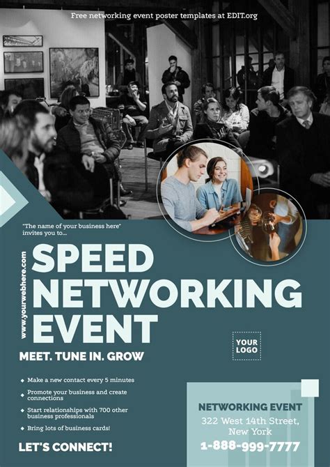 Free Networking Event Flyer Templates