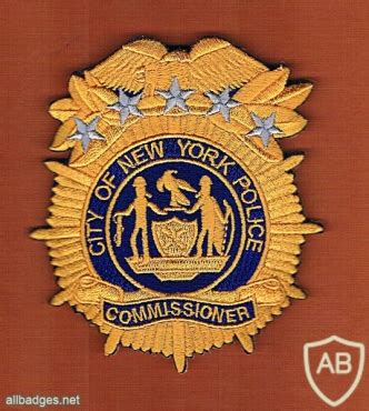 Nypd Commissioner Badge