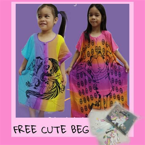 (XL SIZE) READY STOCK BAJU KAFTAN KELAWAR KARTUN BUDAK KANAK-KANAK KIDS | Shopee Malaysia