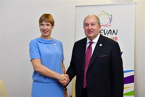 President met with the President of Estonia Kersti Kaljulaid - Press releases - Updates - The ...