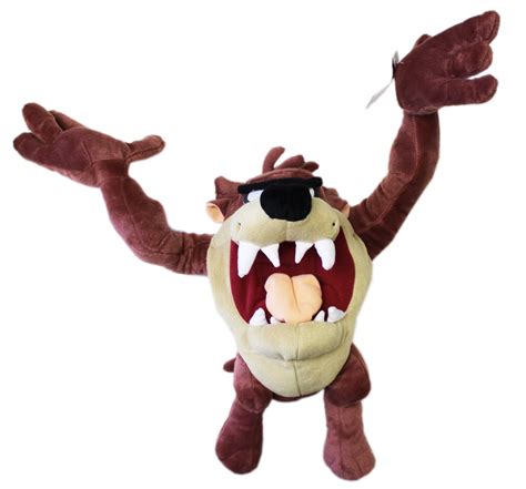 Looney Tunes Taz the Tasmanian Devil Medium Size Plush (14in) - Walmart.com - Walmart.com