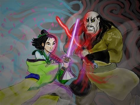 Mulan vs Shan yu by Mara-Lu on DeviantArt