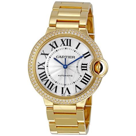 Cartier Ballon Bleu de Cartier Medium 18k Yellow Gold Watch WE9004Z3 ...