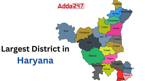 Largest District in Haryana, Know All Districts Name of Haryana