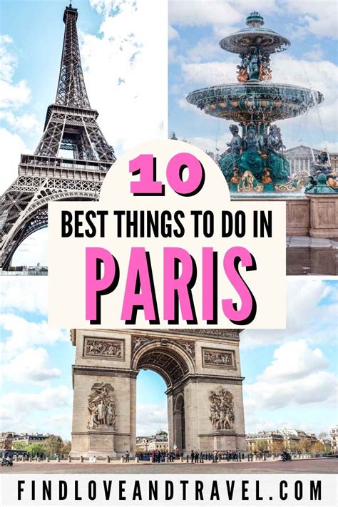 Top 10 Paris Must-See Attractions - Especially for First-Timers! - Find ...