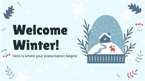 Free Winter Google Slides themes and PowerPoint templates