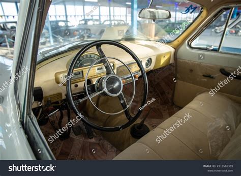 Interior Retro Car Volga Gaz 21 Stock Photo 2218565359 | Shutterstock