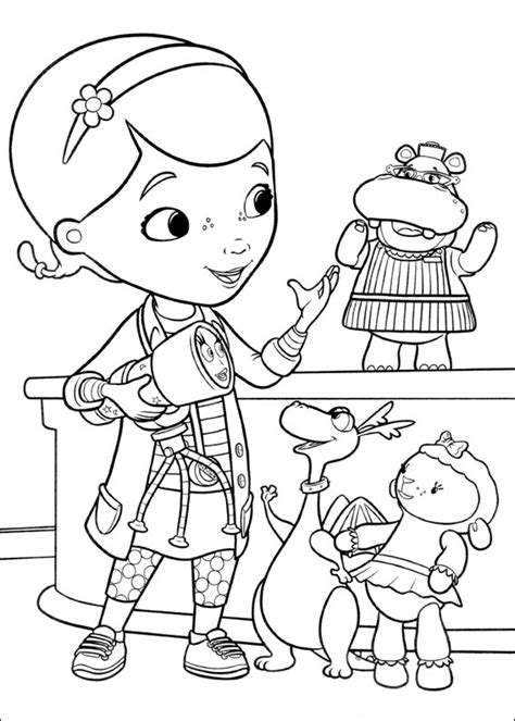 Doc McStuffins Coloring Pages - Best Coloring Pages For Kids