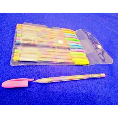 Jual Pulpen warna warni pelangi (per set) | Shopee Indonesia