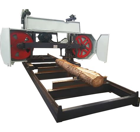 wood cutting machine heavy duty large size Horizontal Band Saw Mills used