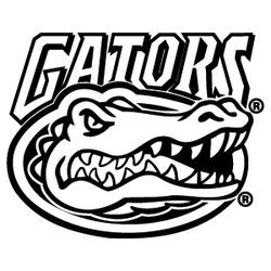 Florida Gators Logo Coloring Pages Sketch Coloring Page