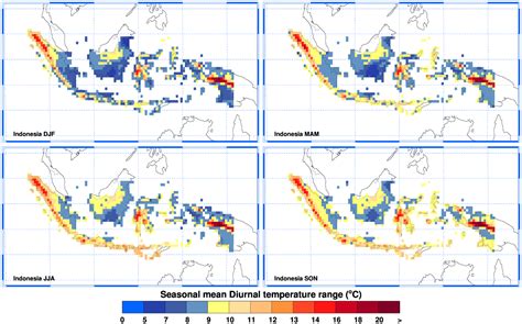 Indonesia Climate Map