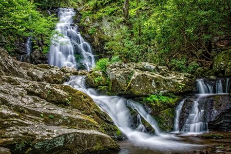 Great Smoky Mountains National Park Map Waterfalls - Alecia Lorianna