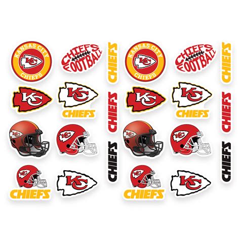 Kansas City Chiefs Decal Stickers Kc Decals Helmet Car Wall, 55% OFF