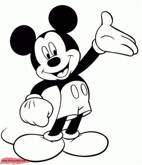 Disney Mickey And Minnie Heads Coloring Pages - Coloring Home