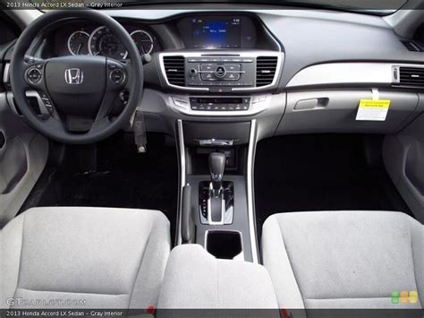 Gray Interior Dashboard for the 2013 Honda Accord LX Sedan #71179662 ...