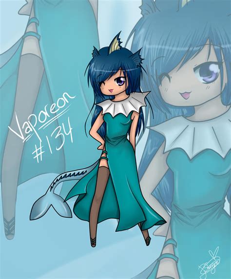 Human Vaporeon by SkyFireSinger on DeviantArt