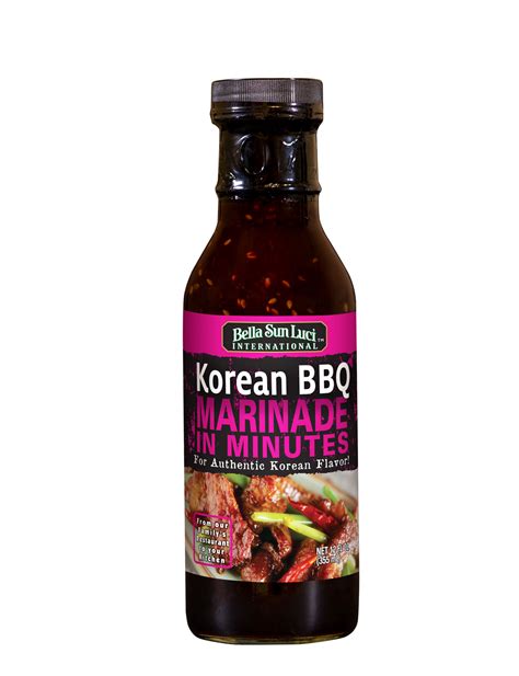 Korean BBQ Meat Marinade 12 oz | Bella Sun Luci