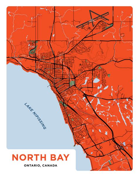 North Bay Map Print – Jelly Brothers