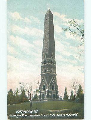 Unused Pre-1907 SARATOGA MONUMENT Schuylerville New York NY : clearance ...