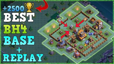 Best Builder Hall 4 Base (2020) w/ PROOF / CoC BH4 Anti 2 Star Builder Base Link | Clash of ...