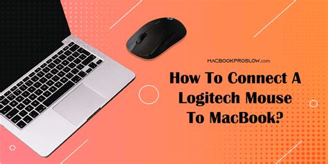 How to Connect Logitech Mouse to MacBook - [Easy Guide]