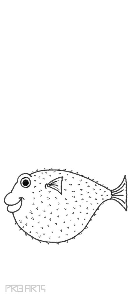 Cartoon Puffer Fish