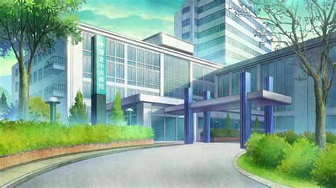 Anime Hospital Building