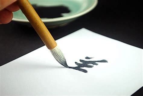 How to Use a Chinese Calligraphy Brush | Chinese Painting Blog