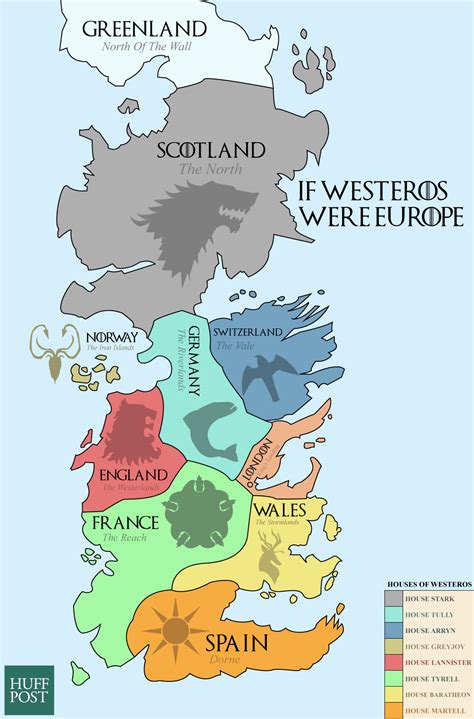 How big is Westeros compared to our world? | ScreenPrism