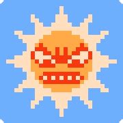 File:SMB1 CC Angry Sun.png - Super Mario Wiki, the Mario encyclopedia