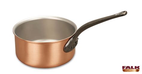 Classical Range 18cm Copper Saucepan - Falk Copper Cookware