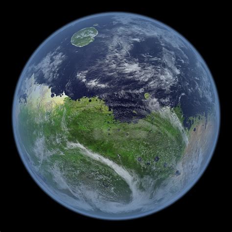 How would Mars look like with water? - Vivid Maps