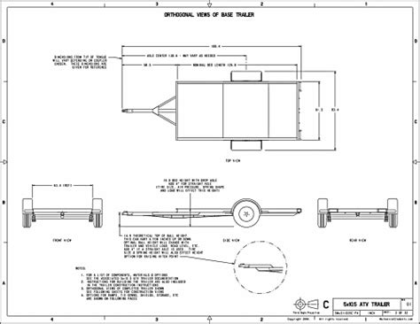 Free Trailer Plans - Free Gantry Crane Plans - Free Press Plans