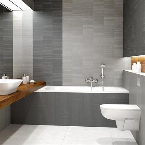 Modern Decor Graphite Mosaic Bathroom Wall Panels - The Bathroom Marquee