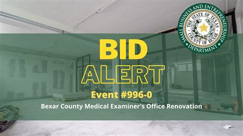 Calendar • Event #996-0 Bexar County Medical Examiner's Offi