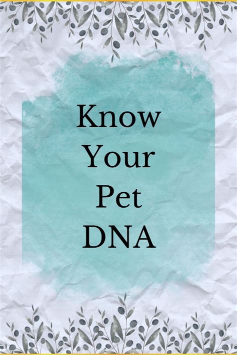 Know Your Pet DNA - RLS Photogenic