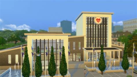 Sacred Heart National Hospital by RayanStar at Mod The Sims » Sims 4 Updates