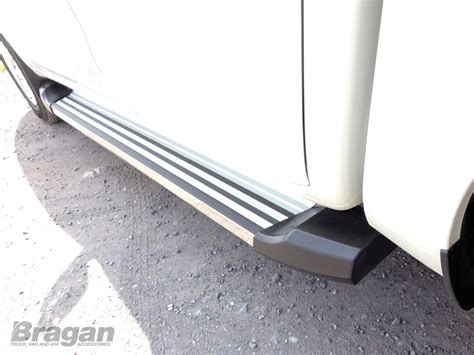 To Fit 2012 - 2016 Ford Ranger Polished Aluminium Side Steps Running Boards Bars 702334938065 | eBay