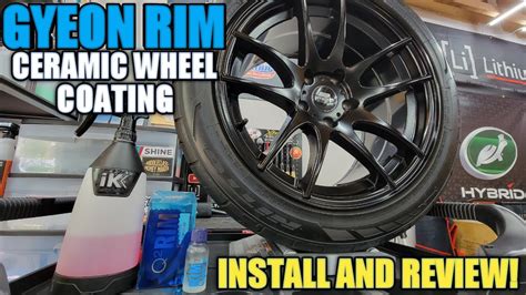 Review & How-To: GYEON Q2 RIM Ceramic Coating C8 Rear-Engine, Gyeon ...