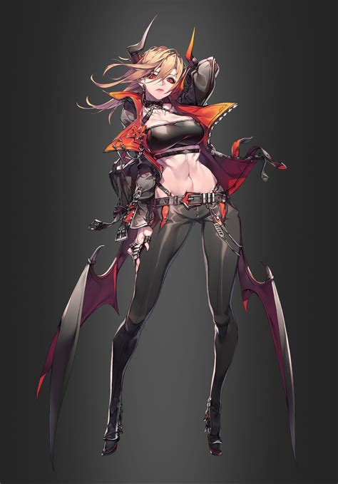 ArtStation - TAPSONIC TOP - Demon(girl ver.), YATO 야토 | Female ...