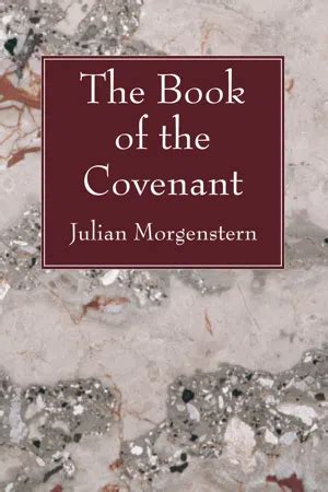 [PDF] The Book of the Covenant by Julian Morgenstern eBook | Perlego