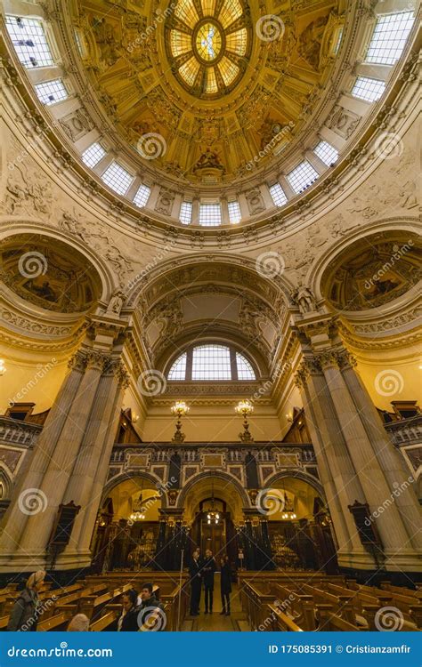 Berlin, Germany - February 7, 2020: Interior View of the Cathedral of ...