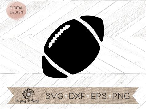 Football svg Cute Football svg Football Cricut cut file | Etsy