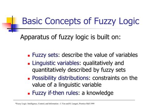 PPT - Basic Concepts of Fuzzy Logic PowerPoint Presentation, free download - ID:5828543