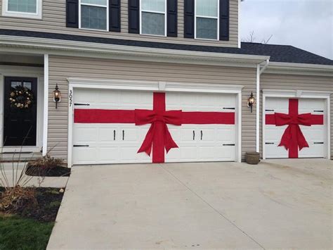 Pin by Precision Garage Door of Charl on Garage Door Fun | Outdoor christmas diy, Christmas ...