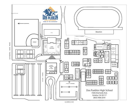 Dos Pueblos High School Map - Bianka Sapphira