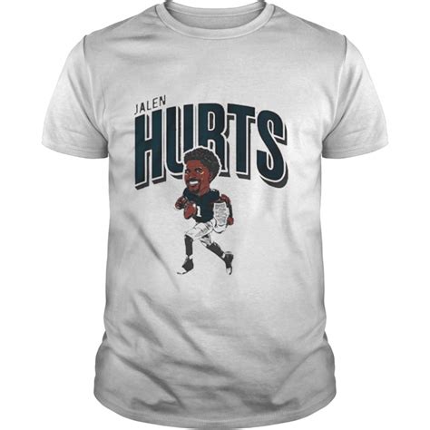 Jalen Hurts Jalen Hurts Caricature 2022 Shirt - Kingteeshop