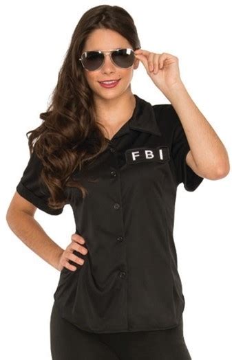 FBI Female Shirt - Candy's Costume Shop