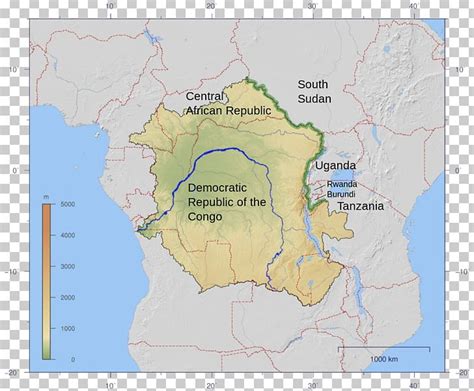 The Congo River Map